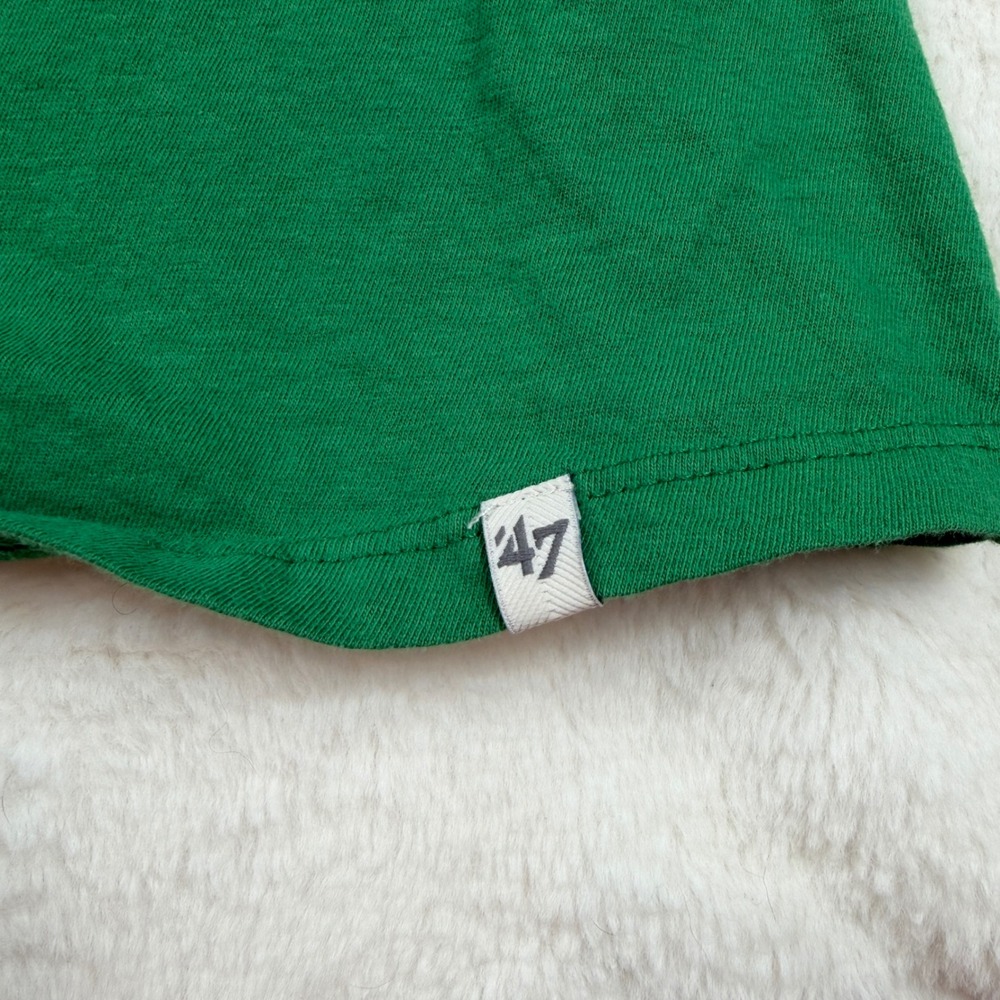 47 Brand Boston Red Sox St Patricks Day Green Shamrock T-Shirt Womens Large - Picture 2 of 4